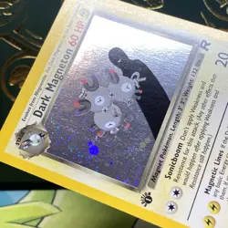Pokemon 2000 Dark Magneton 11/82 Holo Rare 1st Edition Team Rocket LP - Image 5
