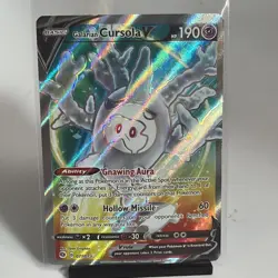 Galarian Cursola V 071/073 Champions Path NM Ultra Rare Full Art Pokemon Card - Image 1