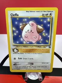 Pokemon Cleffa 31/53 WOTC Black Star Promo Non Holo - Image 1