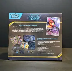 Pokemon TCG MegaEvolution Phantasmal Flames ETB Elite Trainer Box FACTORY SEALED - Image 3