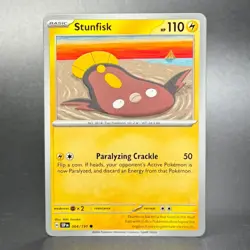 Pokemon Scarlet & Violet: Surging Sparks #064/191 Stunfisk - Image 1