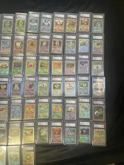 Pokemon Legendary Collection Reverse Holo Master Set Sequential CGC 110/110 - Image 3