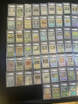 Pokemon Legendary Collection Reverse Holo Master Set Sequential CGC 110/110 - Image 5