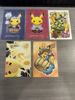 Pokemon Lot Of Carddass/Sealdass/Amada/Postcards/Stickers/Jumbo/Bombiux - Image 3