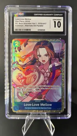 One Piece TCG Love-Love Mellow ST03-017 Boa Hancock Premium collection English - Image 1