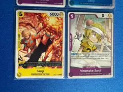 Sanji One Piece TCG OP11-051 Super Rare+OP05/OP07/OP09 Common - ships PWE - Image 3