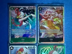Uta One Piece TCG ST06-002/ST11-002 Super Rare+ST11 Rare+OP01 Rare - ships PWE - Image 3