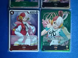 Uta One Piece TCG ST06-002/ST11-002 Super Rare+ST11 Rare+OP01 Rare - ships PWE - Image 4