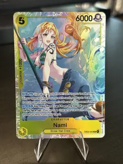 One piece EB03-053 Nami SR Holo TCG - Image 1