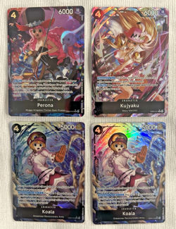 One Piece Heroines Edition Perona EB03-045 SR Alt Art - English LOT 12X Black $ - Image 1