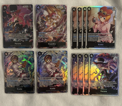 One Piece Heroines Edition Perona EB03-045 SR Alt Art - English LOT 12X Black $ - Image 3
