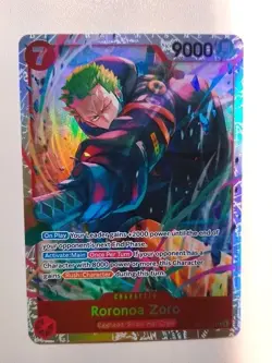 One Piece Roronoa Zoro EB04-007 SR ENGLISH OP15 - Image 1