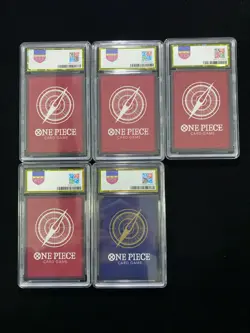 2025 One Piece TCG S-CHN EB02-010 L OP13-001 L Monkey D Luffy Lot*5 PGS 9.5 LU57 - Image 2