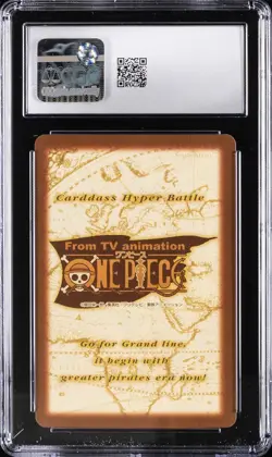 2000 ONE PIECE CARDDASS HYPER BATTLE JAPANESE 6TH STAGE FOIL #S59 ZORO CGC 9.5 - Image 2