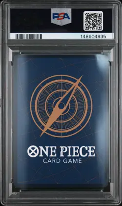 2024 ONE PIECE JAPANESE MINI-TIN PACK SET VOL.1 #075 MONKEY D. LUFFY PSA 9 - Image 2