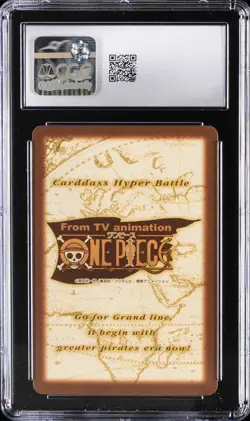 2000 ONE PIECE CARDDASS HYPER BATTLE JAPANESE 6TH STAGE FOIL #S61 DRAGON CGC 8.5 - Image 2