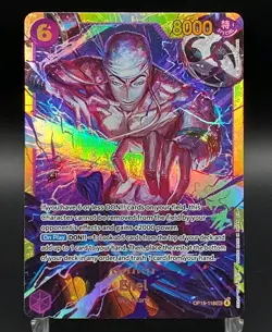One Piece Enel OP15-118 Special Holo Character 8000 Power Bandai English - Image 1