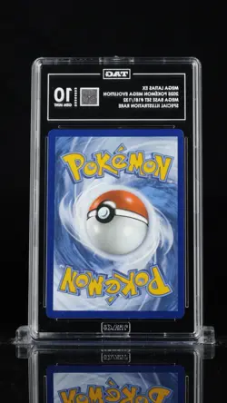 2025 POKEMON MEGA EVOLUTION SPECIAL ILLUSTRATION RARE #181 MEGA LATIAS EX TAG 10 - Image 2