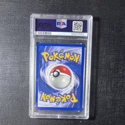 2000 Pokemon Team Rocket Dark Alakazam 1/82 1st Edition Holo Rare PSA 8 w/ Swirl - Image 2