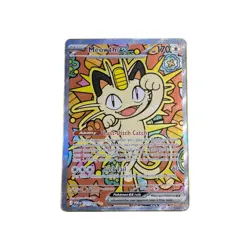 Meowth ex 121/088 Pokemon TCG Perfect Order Special Illustration Rare English - Image 1