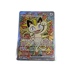Meowth ex 121/088 Pokemon TCG Perfect Order Special Illustration Rare English - Image 2