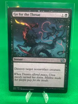 Go for the Throat - BRO - Magic the Gathering - MTG - Image 1
