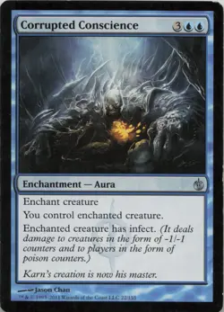 Corrupted Conscience U Mirrodin Besieged 22 - LP - Image 1