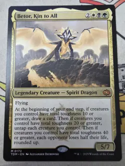 Betor, Kin to All Tarkir: Dragonstorm Regular #172 MTG Mythic - Image 1
