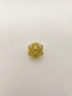 MTG Spindown 20-sided Life Counter Dragons of Tarkir Yellow Magic the Gathering - Image 1