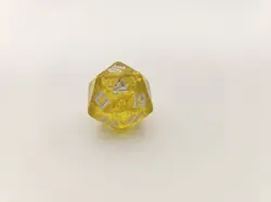 MTG Spindown 20-sided Life Counter Dragons of Tarkir Yellow Magic the Gathering - Image 2