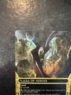 Plaza of Heroes (0033) (Borderless) Edge of Eternities: Stellar Sights Regular - Image 3