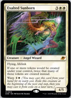 Exalted Sunborn 15 Edge of Eternities Near Mint MTG - Image 1