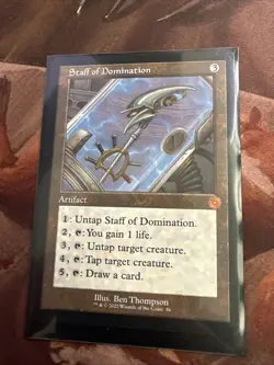 Staff of Domination The Brothers' War: Retro Frame Artifacts Regular - Image 1