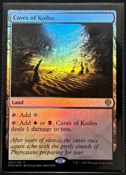 MTG Dominaria United Caves of Koilos NM Foil (Rare) - Image 1