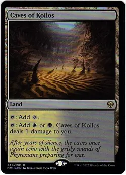 MTG Dominaria United Caves of Koilos NM Foil (Rare) - Image 2