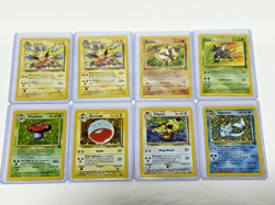 Pokemon TCG Jungle Set - 8 Cards: Pidgeot, Vaporeon, Jolteon & More - LP/HP - Image 1