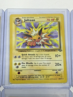 Pokemon TCG Jungle Set - 8 Cards: Pidgeot, Vaporeon, Jolteon & More - LP/HP - Image 4