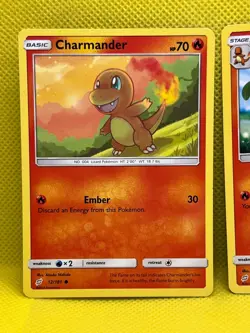 Pokemon Tcg Charmander 12/181 Charmeleon 13/181 Charmander 14/181 Non Holo Set - Image 2