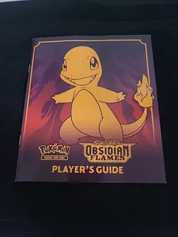 🔥OBSIDIAN FLAMES Players Guide Booklet Book Pokemon TCG Scarlet and Violet - Image 1