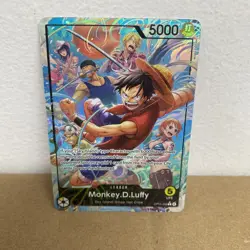 ONE PIECE OP-15-098 MONKEY D LUFFY ALT ART LEADER ENGLISH KAMI’S ISLAND - Image 1