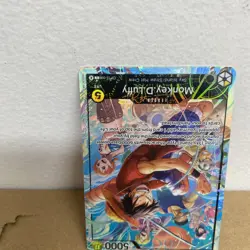 ONE PIECE OP-15-098 MONKEY D LUFFY ALT ART LEADER ENGLISH KAMI’S ISLAND - Image 4