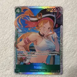 One Piece CCG Nami OP14-031 Alt Art English SR - Image 1