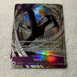 One Piece CCG Sanji OP12-070 Alt Art English R - Image 2