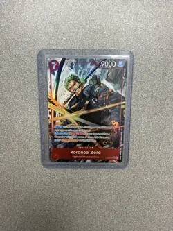 One Piece TCG Roronoa Zoro Alt Art EB04-007(SUPER MINTY, INSTANTLY SLEEVED) - Image 1