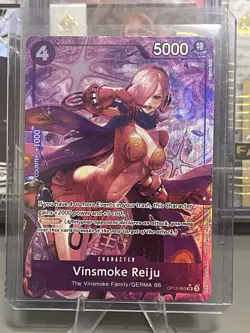 Vinsmoke Reiju OP12-063 alternate art super rare foil Legacy of the Master - Image 1