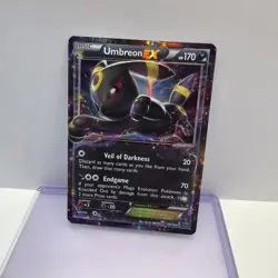 Pokemon Umbreon EX TCG Holo Card 55/124 Ultra Rare XY Fates Collide - Image 1