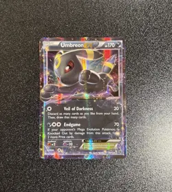 Umbreon EX 55/124 XY Fates Collide 2016 Half Art Holo Pokemon Card - NM - Image 1