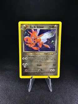 Dark Scizor 9/105 Neo Destiny Holo Rare WOTC Pokemon Card - HP - Image 1