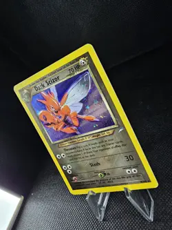 Dark Scizor 9/105 Neo Destiny Holo Rare WOTC Pokemon Card - HP - Image 3