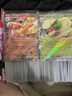 Pokemon Card Bulk Lot 900+ Cards Plus 18 Ex Holos Rares - Image 5